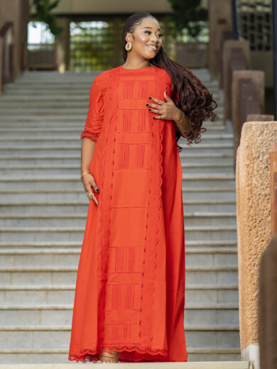 Robe Aicha - Orange